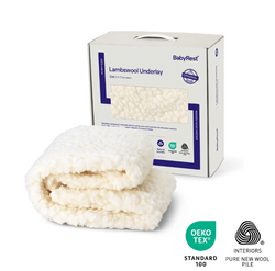 Babyrest Lambswool Cot Underlay