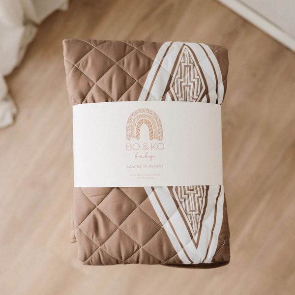 Bo & Ko Ō Whakatō Playmat | Cocoa