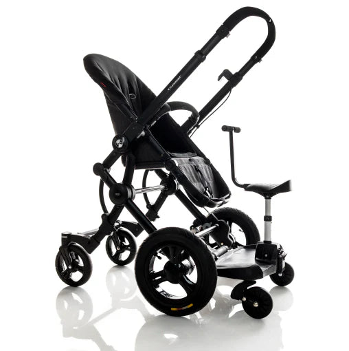 Bumprider Ride on Board with Seat - Black