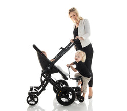 Bumprider Ride on Board with Seat - Black