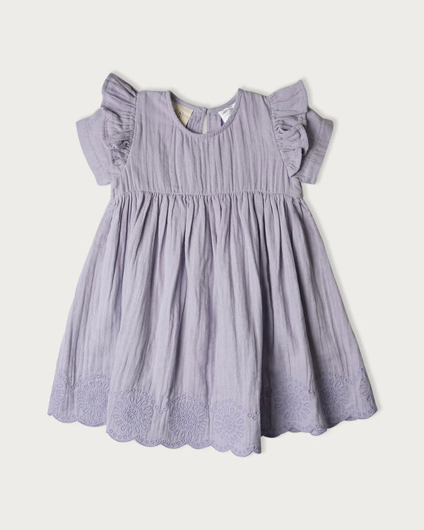 Babu Muslin Charlotte Dress Short Sleeve
