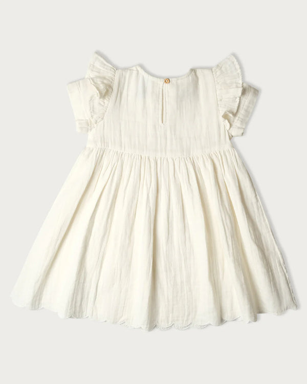 Babu Muslin Charlotte Dress Short Sleeve