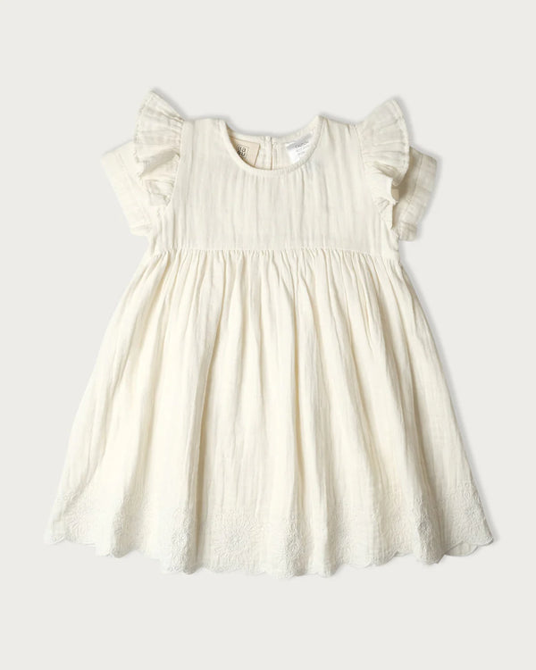 Babu Muslin Charlotte Dress Short Sleeve