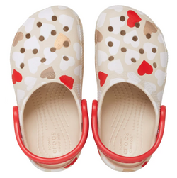 Crocs Classic Heart Print Clog