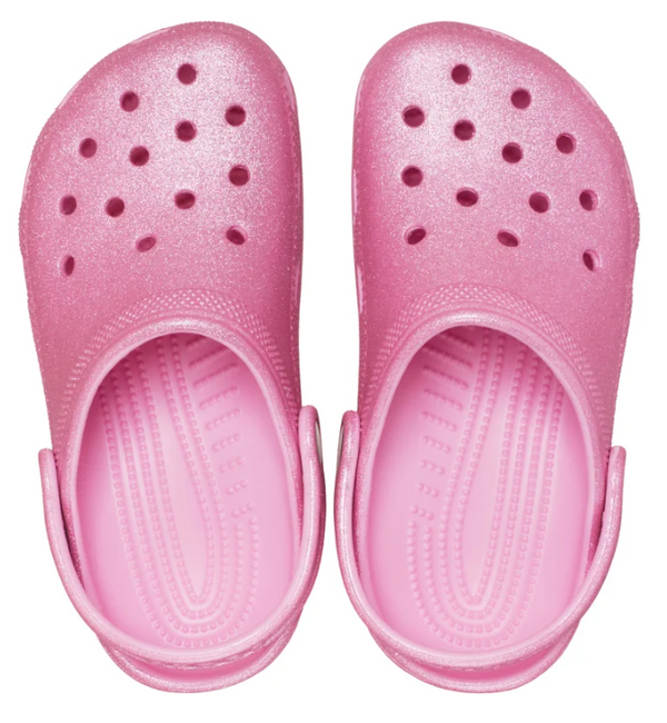 Crocs Toddler Classic Glitter Clog