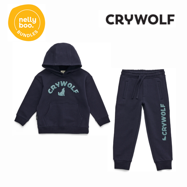 Cry Wolf Chill Hoodie and Track Pants Set