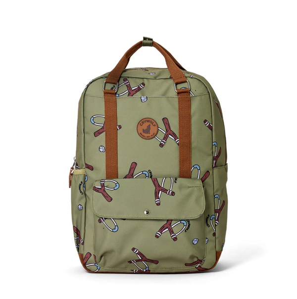 Cry Wolf Knapsack School Bag