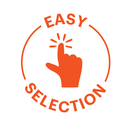 Easy selection badge