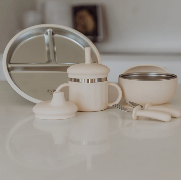 Ease Baby Complete Baby Stainless Steel Dinnerware Bundle