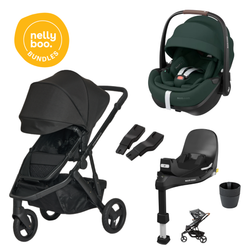 Edwards & Co Oscar Nu Basics Bundle with Maxi Cosi Slide Tech Capsule & Base