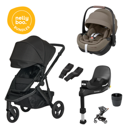 Edwards & Co Oscar Nu Basics Bundle with Maxi Cosi Slide Tech Capsule & Base