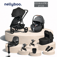 Black Pram with Graphite Capsule