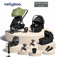 Fern Pram with Black Capsule