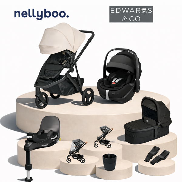 Edwards & Co Oscar Nu bundle with Maxi Cosi Slide Tech Capsule & Base