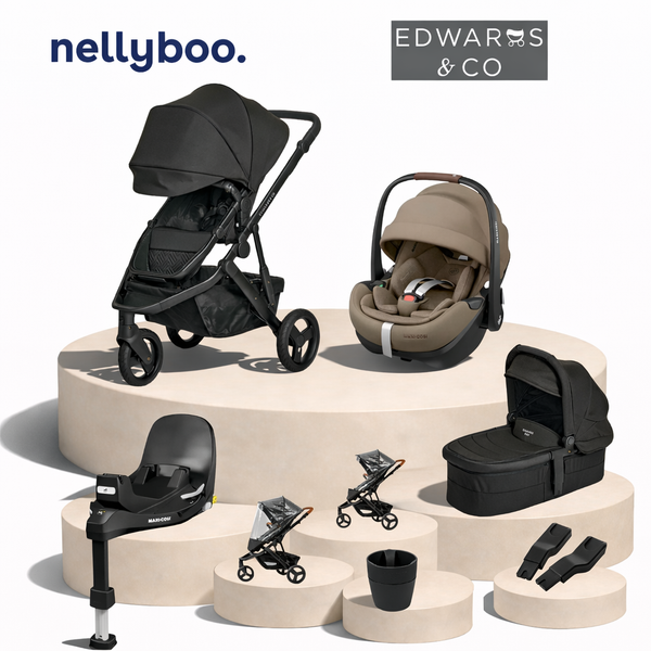Edwards & Co Oscar Nu bundle with Maxi Cosi Slide Tech Capsule & Base