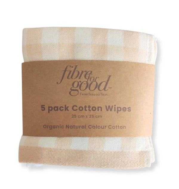 Fibre for Good Reusable Organic Cotton Baby Wipes
