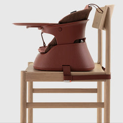 Hannie Portable Highchair - Mahogany Red
