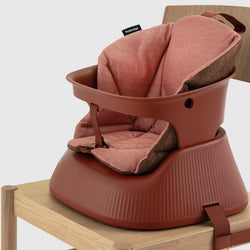 Hannie Portable Highchair - Mahogany Red