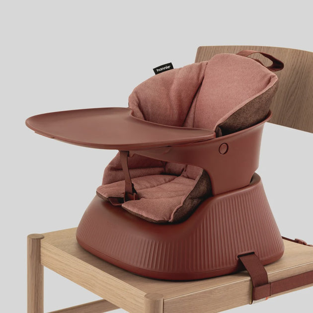 Hannie Portable Highchair - Mahogany Red