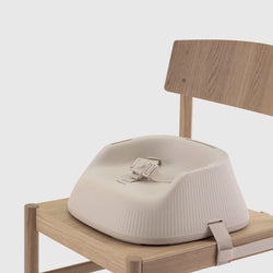 Hannie Portable Highchair - White Sand