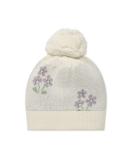 Jamie Kay Addison Beanie- Cloud Meadow Flowers Placement