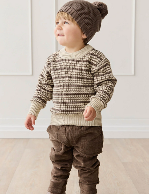 Jamie Kay Cillian Cord Pant- Brownie