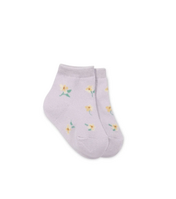 Jamie Kay Harlow Socks- Simple Flowers Lilac