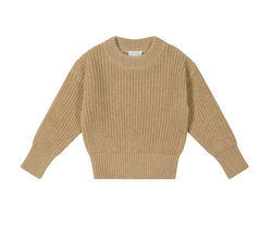 Jamie Kay Leon Jumper- Sand Dune Fleck