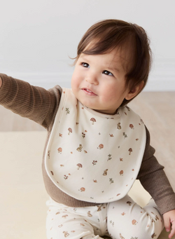 Jamie Kay Organic Cotton Bib - Foraging Friends