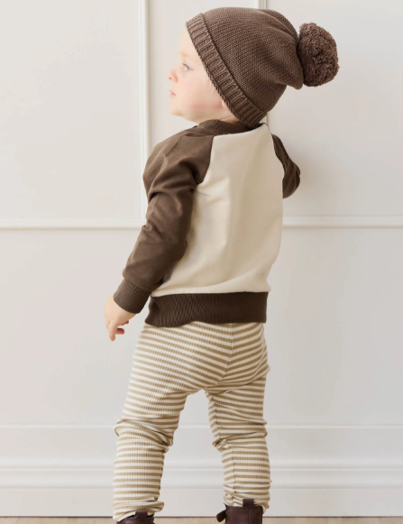 Jamie Kay Organic Cotton Tao Sweatshirt- Cloud Bobbie Bear