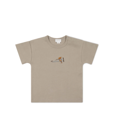 Jamie Kay Pima Cotton Hunter Tee - Vintage Taupe Avion