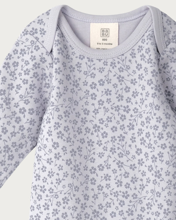 Babu Long Sleeve Bodysuit - Ditsy Floral
