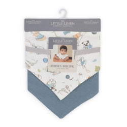 Little Linen Company Jersey Bib 2pk