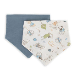 Little Linen Company Jersey Bib 2pk