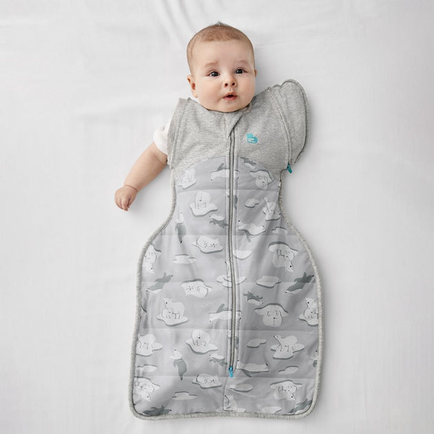 Love to Dream Swaddle Up™ Transition Bag Extra Warm 3.5 Tog - South Pole Grey