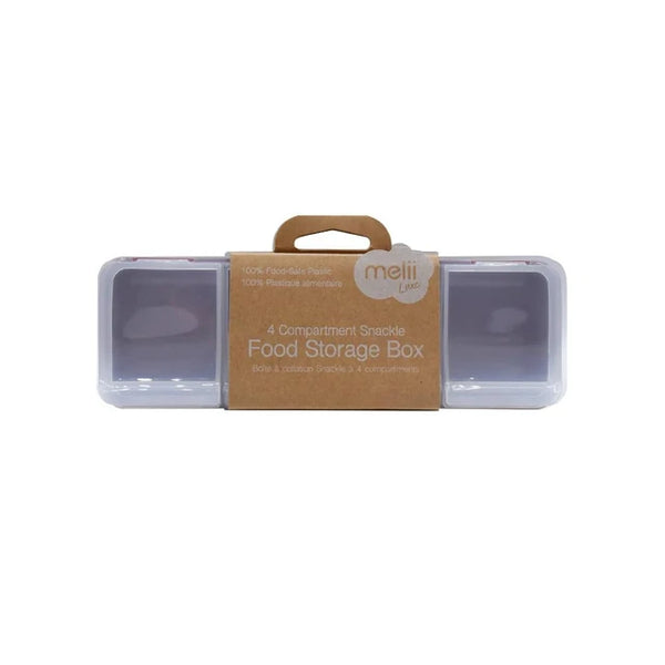 Melii 4 Compartment Snackle Box
