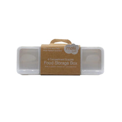 Melii 4 Compartment Snackle Box