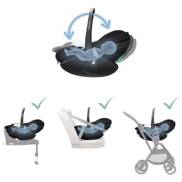 Edwards & Co Oscar Nū bundle with Maxi Cosi Slide Tech