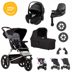 Mountain Buggy Terrain Bundle with Maxi Cosi Slide Tech Capsule and Base