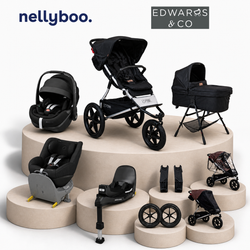 Mountain Buggy Terrain™ V4 Ultimate Bundle with maxi Cosi Slide Tech Capsule, Base and Car Seat