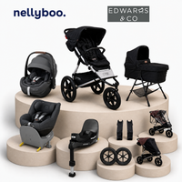 Onyx pram with Graphite Seats