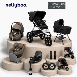 Mountain Buggy Terrain™ V4 Ultimate Bundle with maxi Cosi Slide Tech Capsule, Base and Car Seat