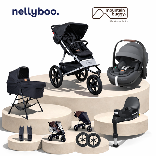 Mountain Buggy Terrain™ V4 Bundle with maxi Cosi Slide Tech Capsule & Base