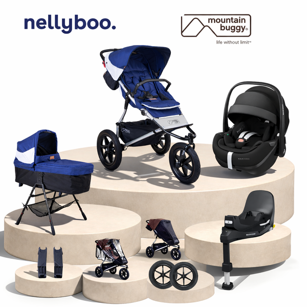 Mountain Buggy Terrain™ V4 Bundle with maxi Cosi Slide Tech Capsule & Base