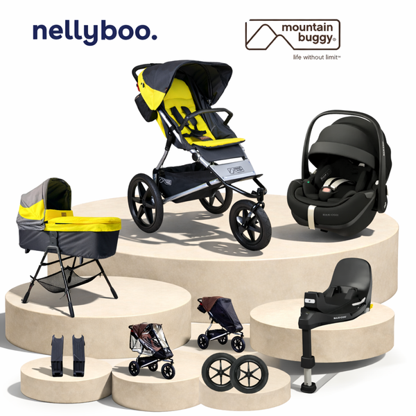 Mountain Buggy Terrain™ V4 Bundle with maxi Cosi Slide Tech Capsule & Base