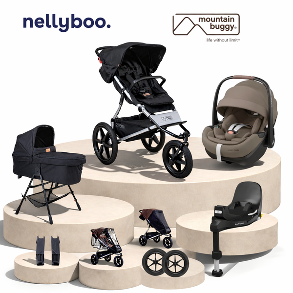Mountain Buggy Terrain™ V4 Bundle with maxi Cosi Slide Tech Capsule & Base