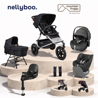 Caviar pram with Graphite Seats