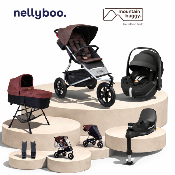 Mountain Buggy Urban Jungle™ V4 Bundle with maxi Cosi Slide Tech Capsule & Base