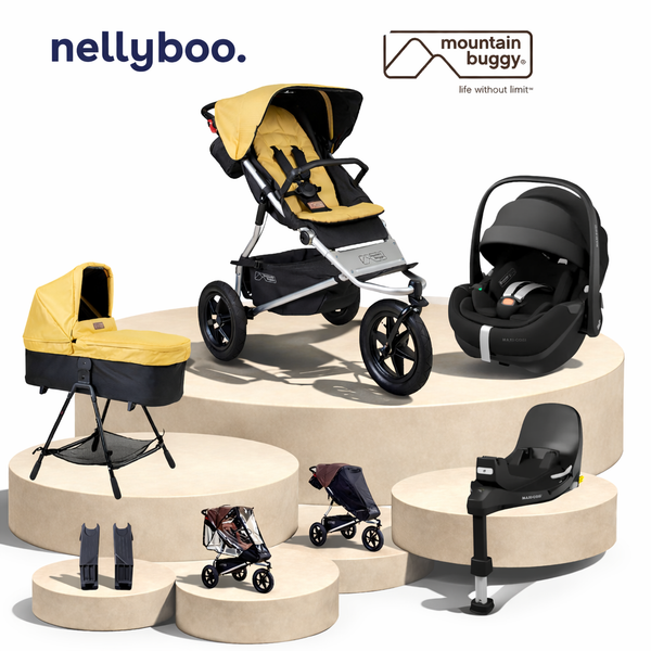Mountain Buggy Urban Jungle™ V4 Bundle with maxi Cosi Slide Tech Capsule & Base
