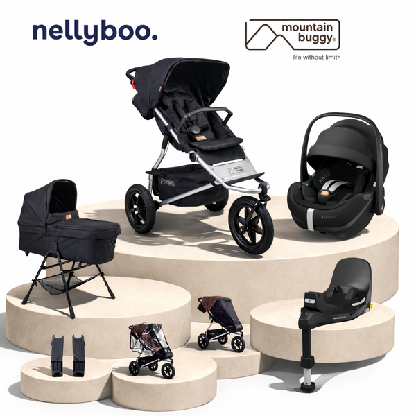 Mountain Buggy Urban Jungle™ V4 Bundle with maxi Cosi Slide Tech Capsule & Base